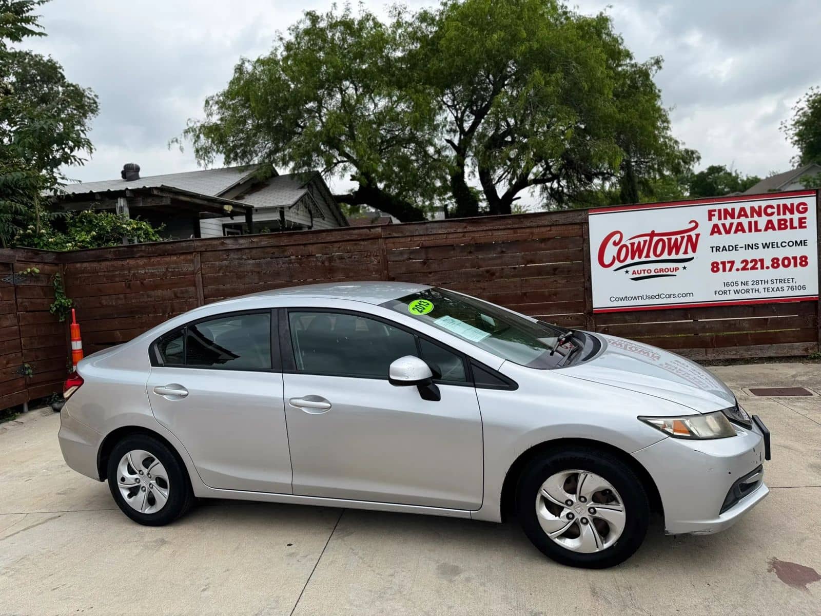Used 2013 Honda Civic at Cowtown Auto Group