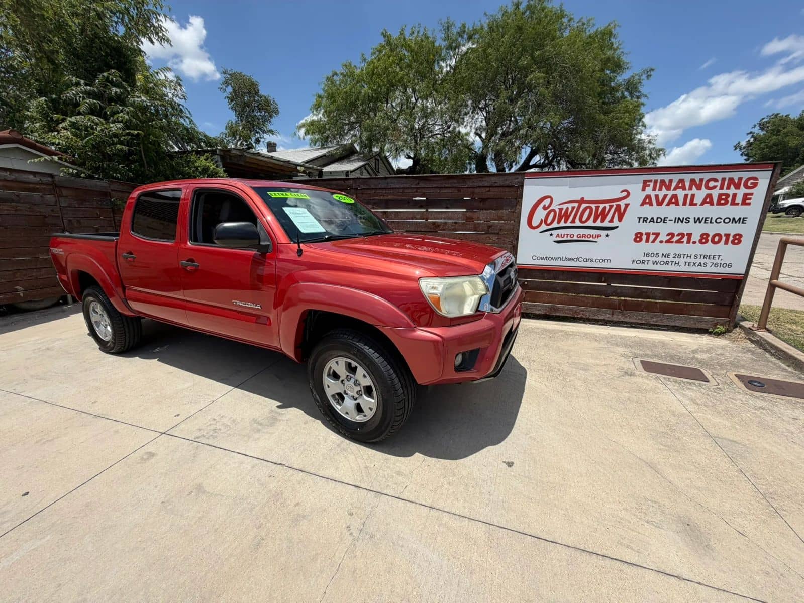 Used 2013 Toyota Tacoma at Cowtown Auto Group