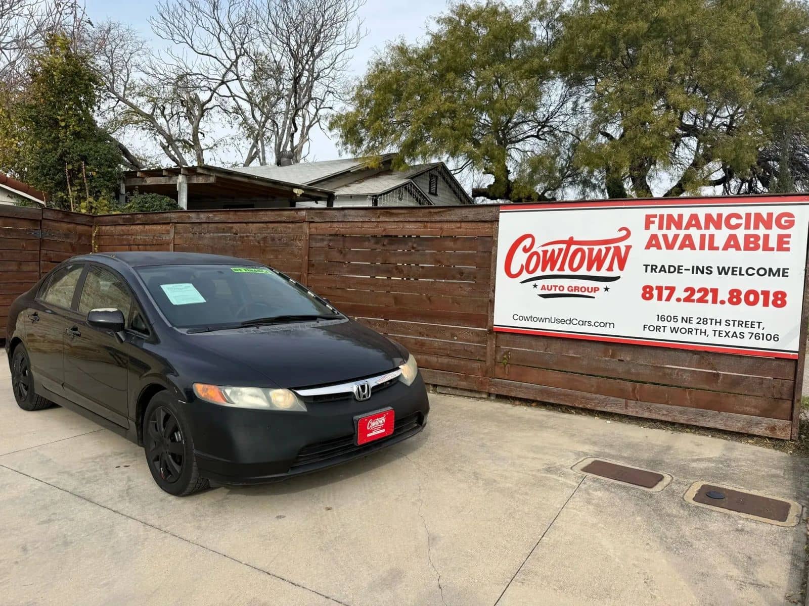 Used 2008 Honda Civic at Cowtown Auto Group
