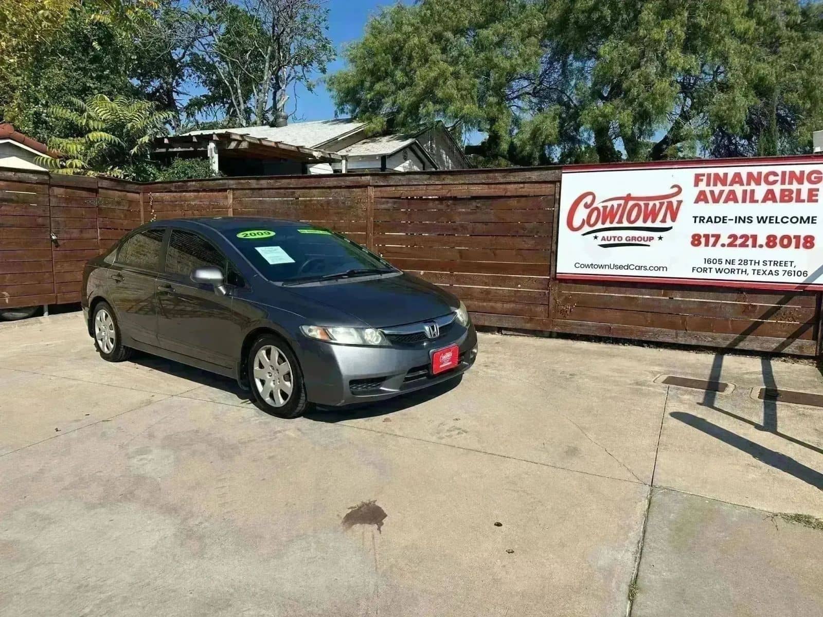 Used 2009 Honda Civic at Cowtown Auto Group