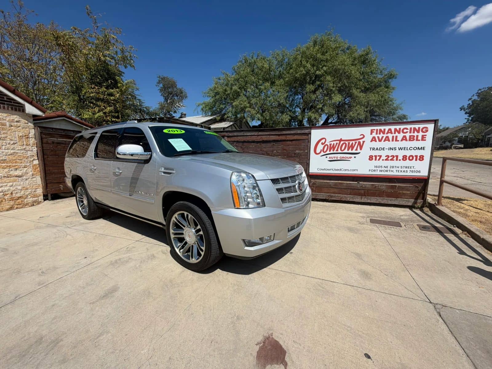 Used 2013 Cadillac Escalade ESV at Cowtown Auto Group