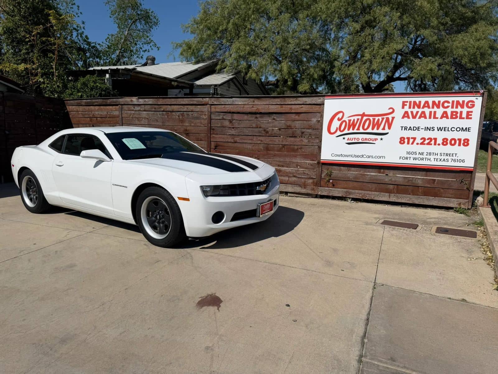 Used 2013 Chevrolet Camaro at Cowtown Auto Group