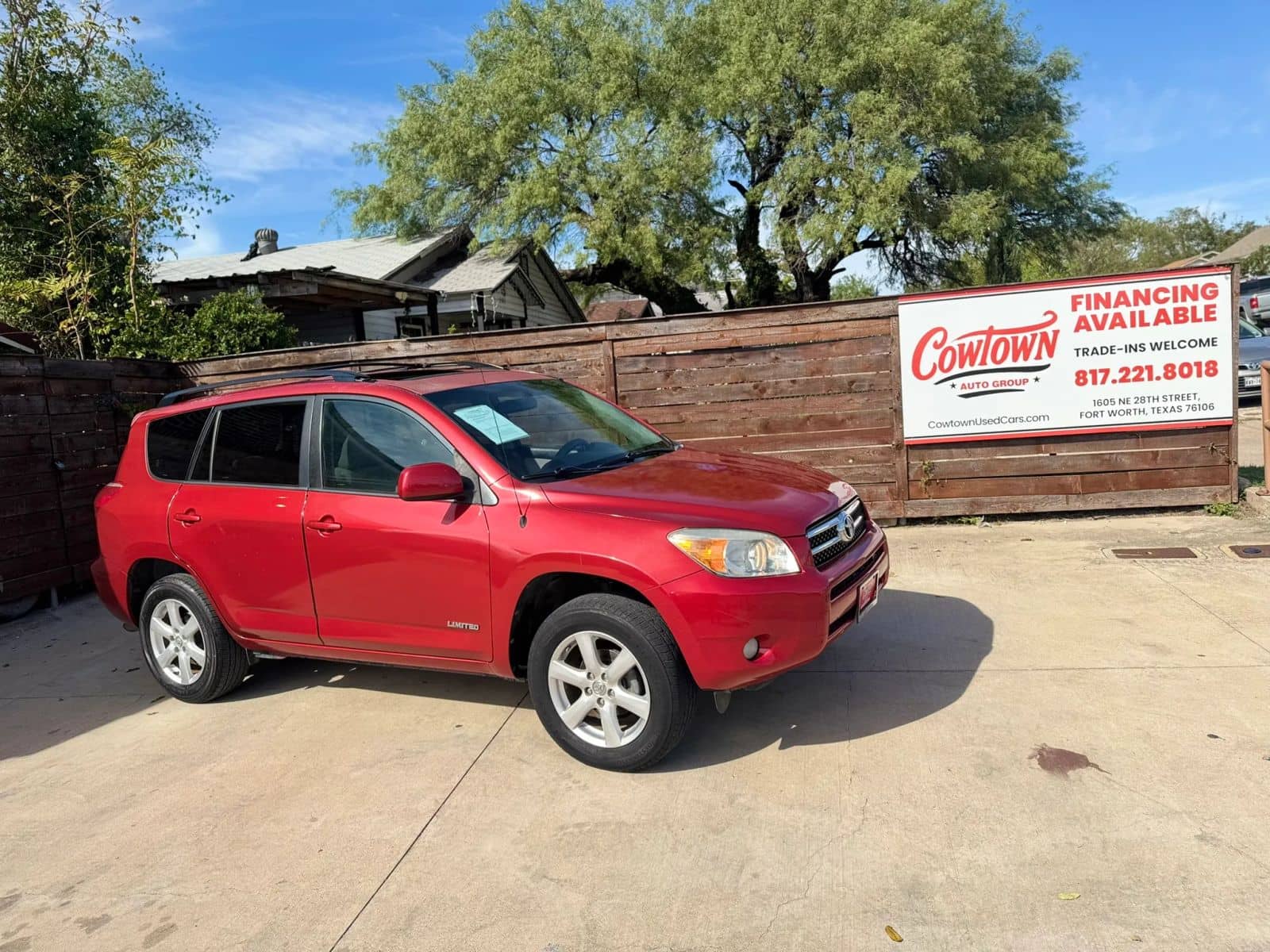 Used 2008 Toyota RAV4 at Cowtown Auto Group